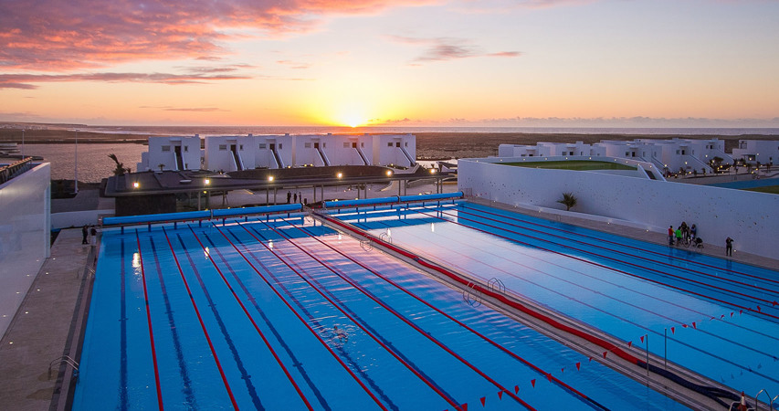 The facilities at Club La Santa in Lanzarote